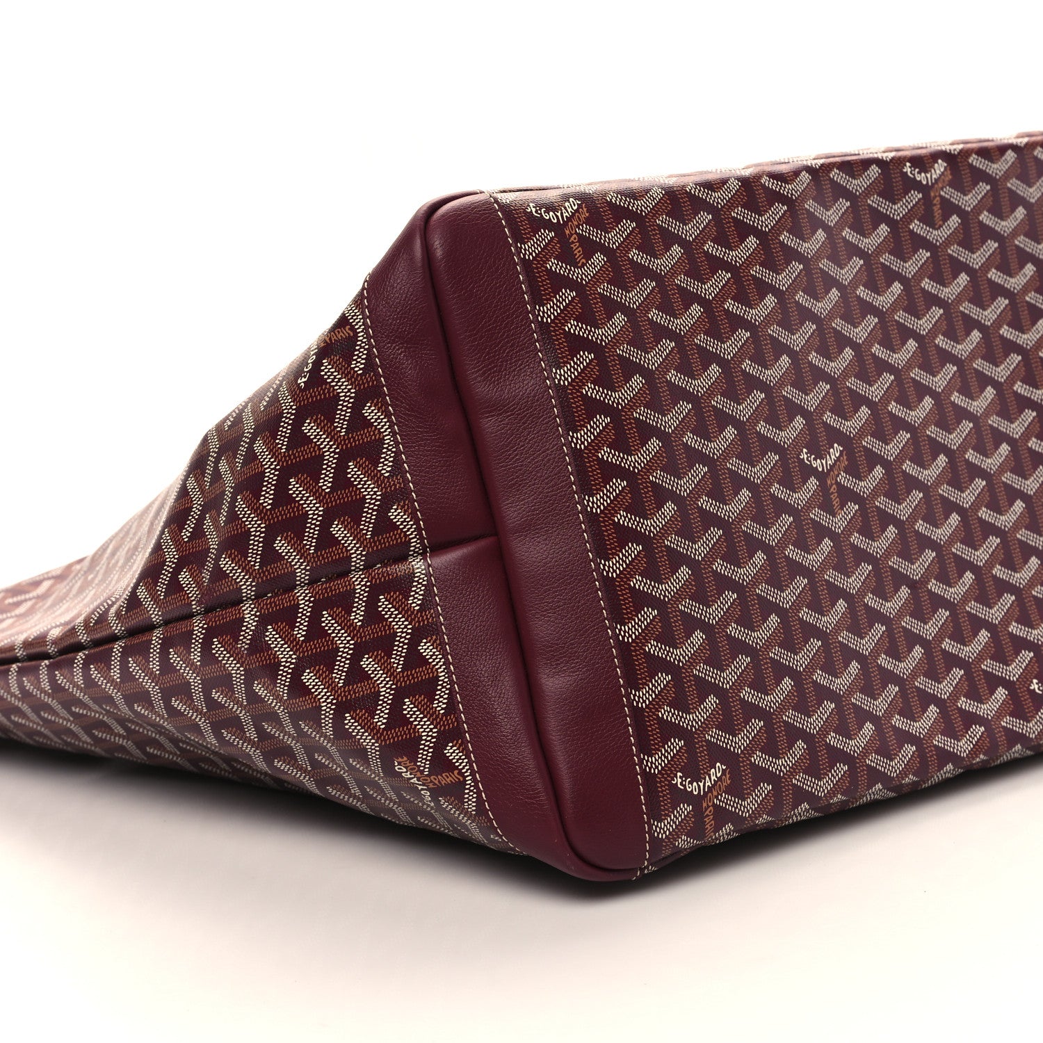 Goyard Goyardine Artois GM Burgundy 8 of 10