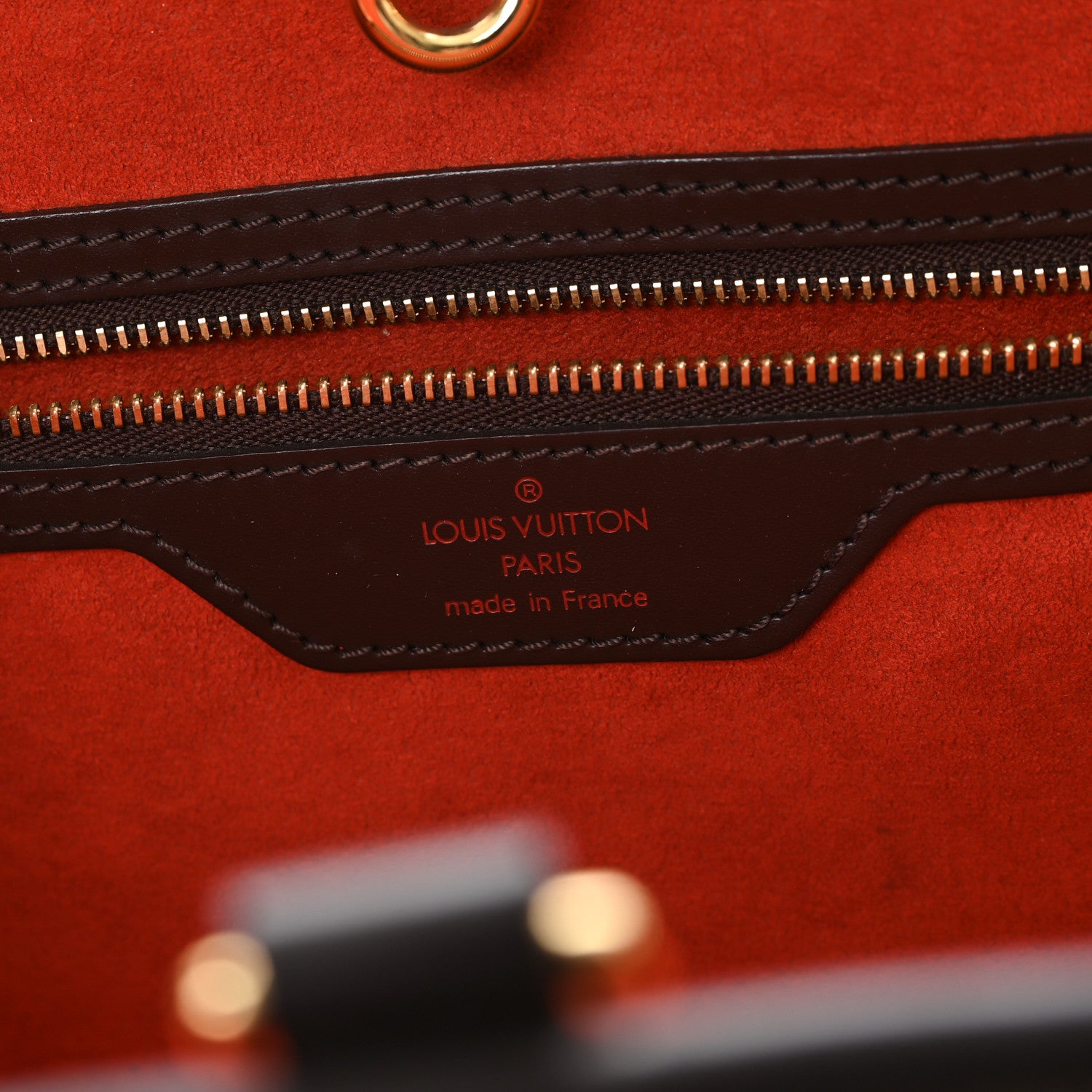 Louis Vuitton Damier Ebene Manosque GM 6 of 9