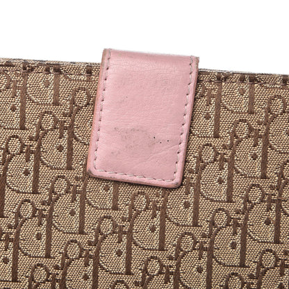 Christian Dior Monogram Long Flap Wallet Pink 10 of 15