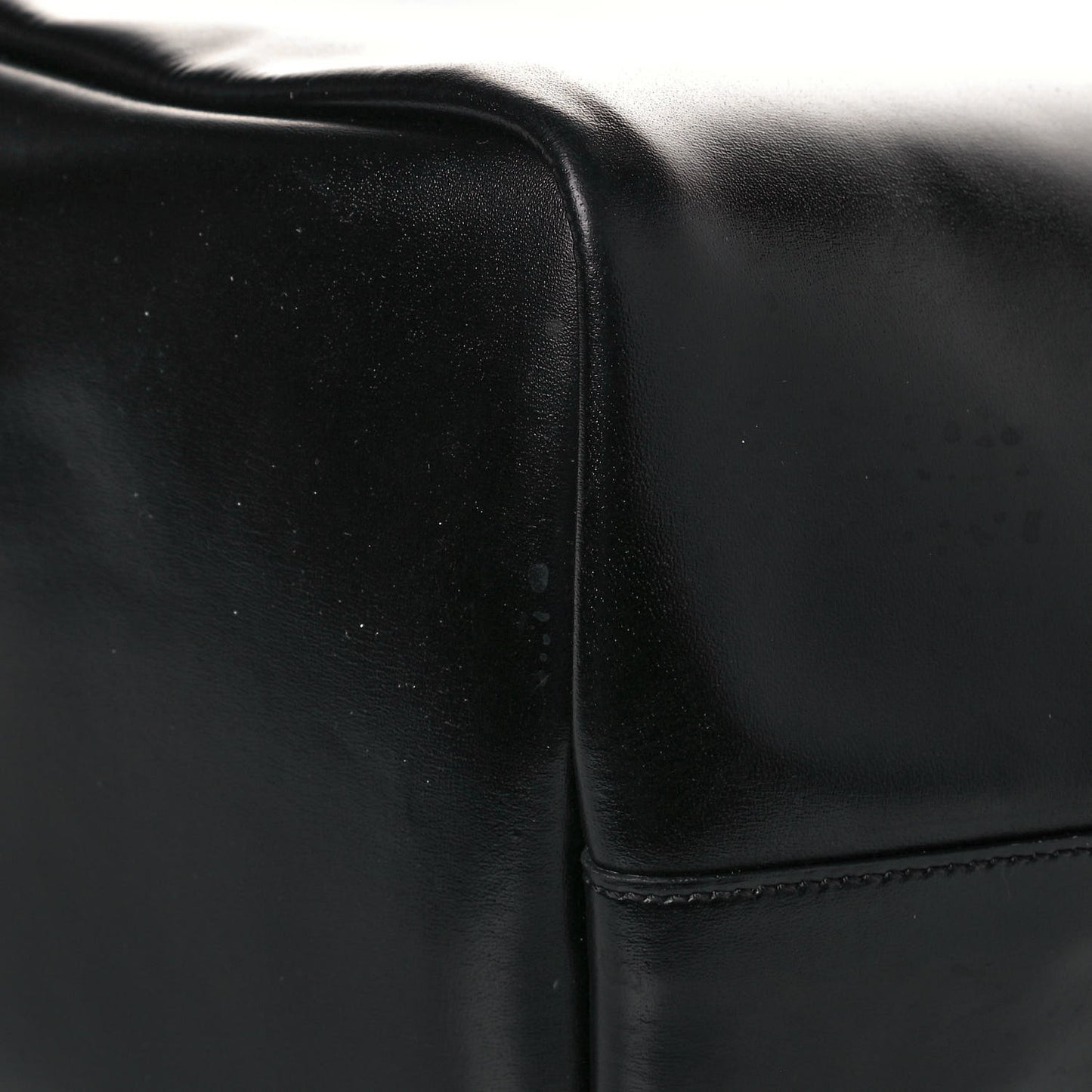 Calfskin Large Antigona Tote Black