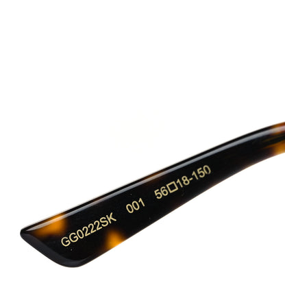 Gucci Metal Tiger GG0222SK Sunglasses Black 6 of 7