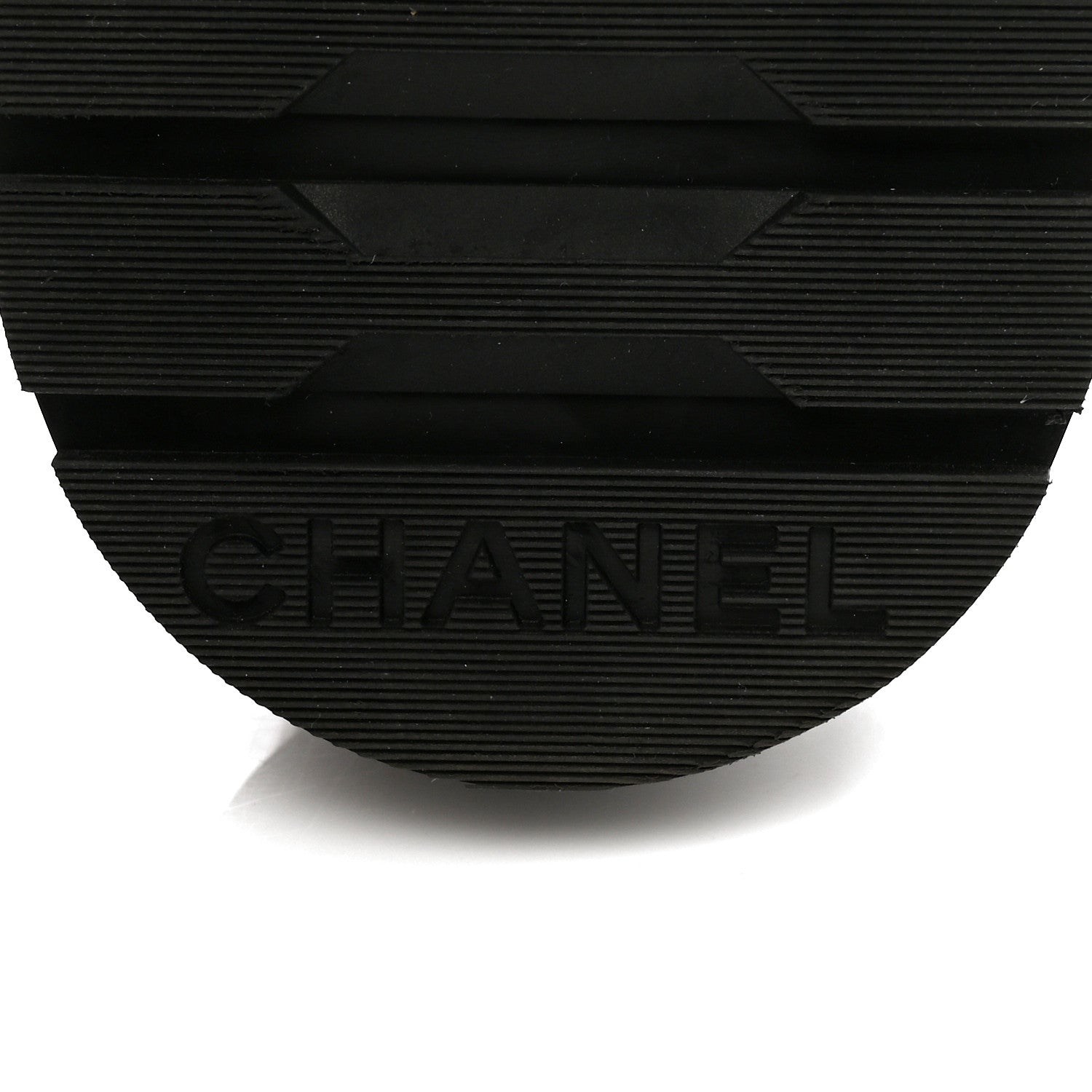 Chanel Shiny Goatskin Calfskin Quilted Lace Up Combat Boots 39 White Black 6 of 10
