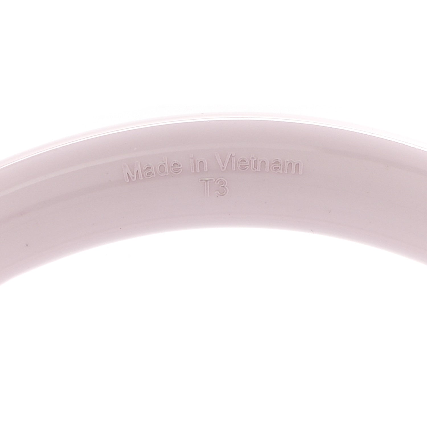 Hermes Lacquered Wood H Equipe PM Bangle Bracelet T3 Faubourg Pastel 5 of 6