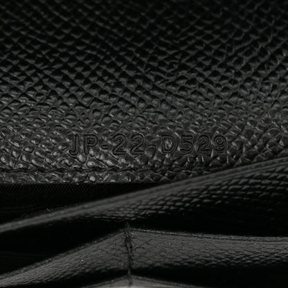Salvatore Ferragamo Hammered Calfskin Mini Vera Bow Handle Bag Black 7 of 11