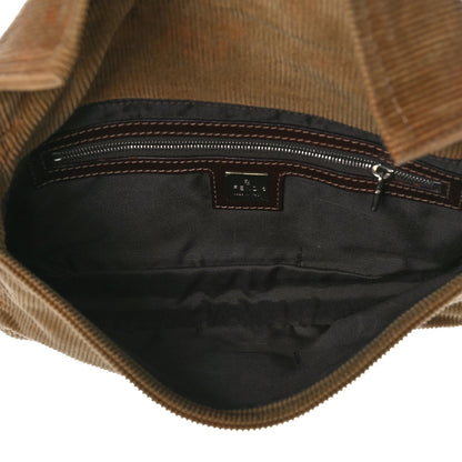 Fendi Corduroy Baguette Beige 5 of 8