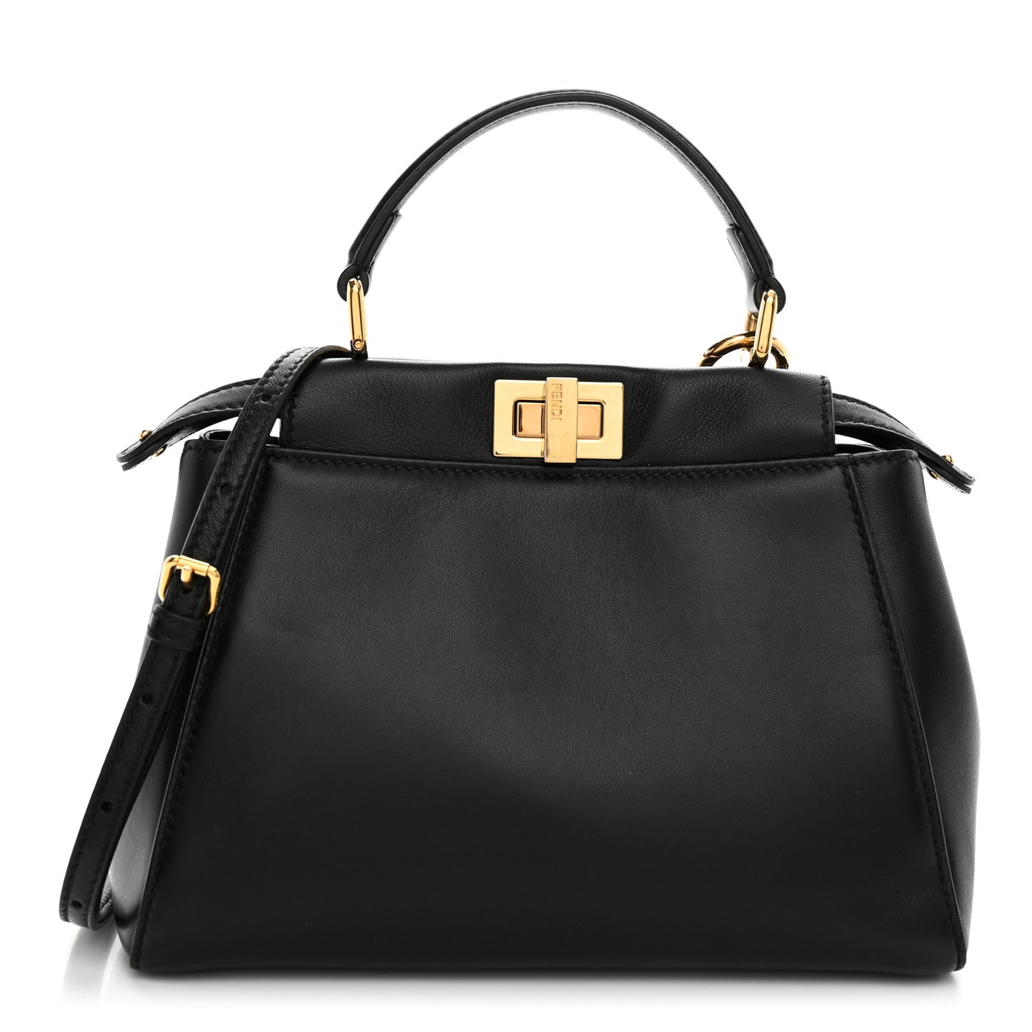 Nappa Mini Peekaboo Iconic Satchel Black