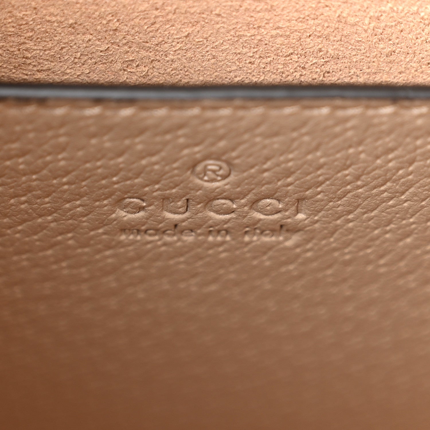 Gucci Textured Dollar Calfskin Web Small Diana Tote Bag Oatmeal Vintage Green 7 of 10