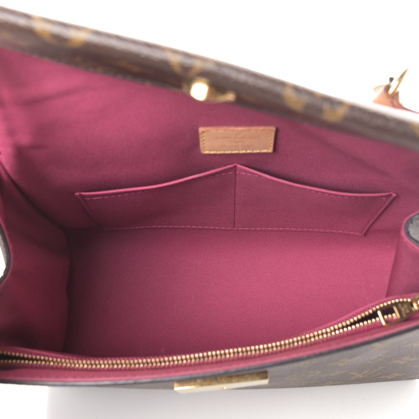 Monogram Cluny BB Bordeaux Fuchsia