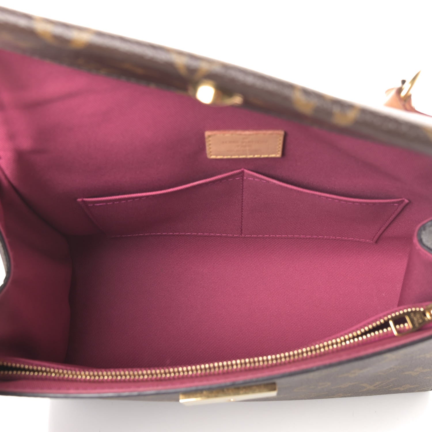 Louis Vuitton Monogram Cluny BB Bordeaux Fuchsia 4 of 4