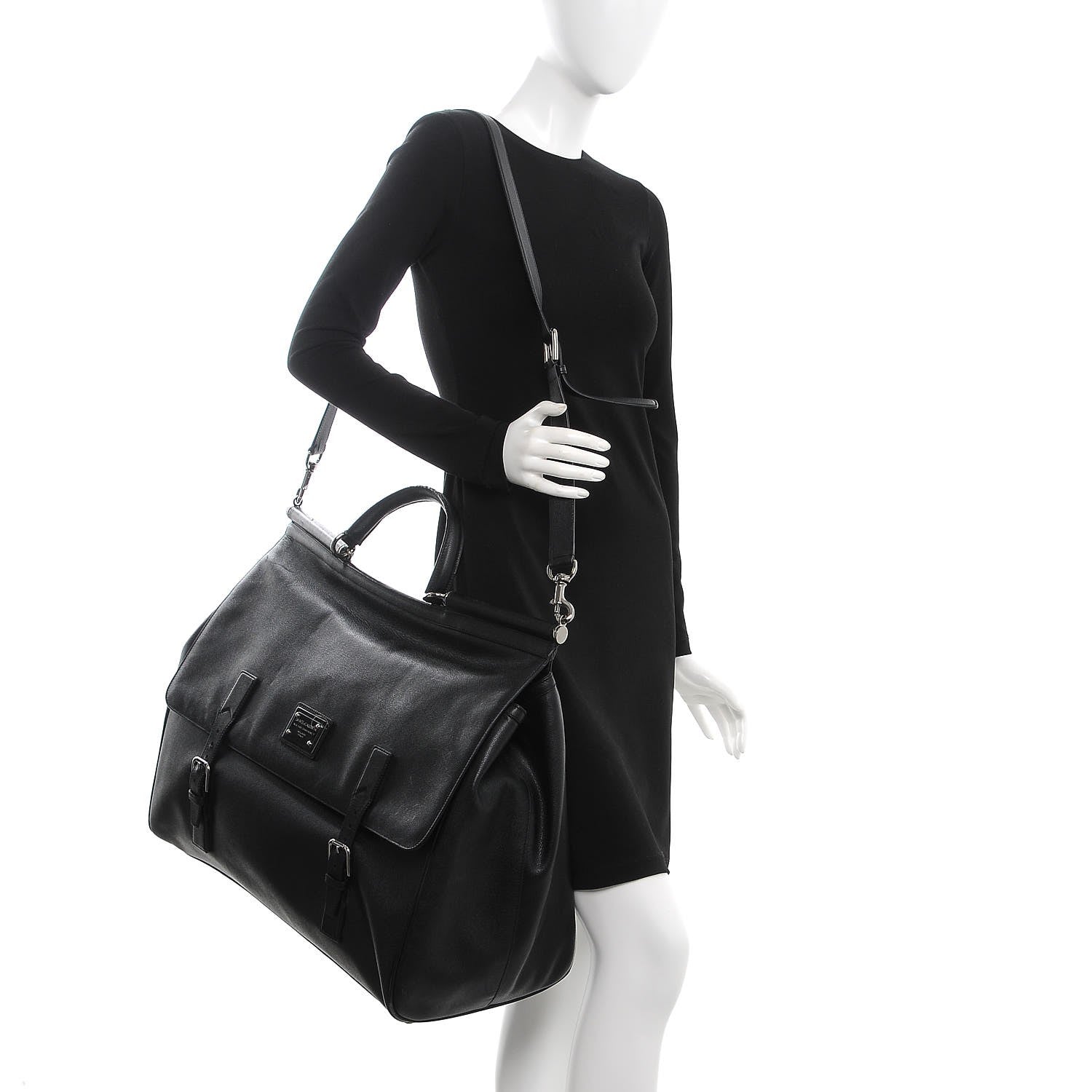 Dolce & Gabbana Dauphine Miss Sicily Weekender Nero Black 3 of 7