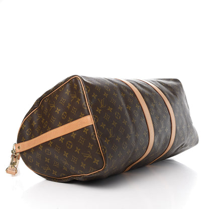 Louis Vuitton Monogram Keepall Bandouliere 55 3 of 12