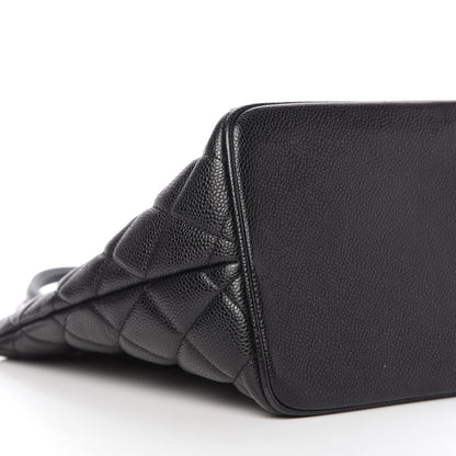 Chanel Caviar Quilted Medallion Tote Black 6 of 10