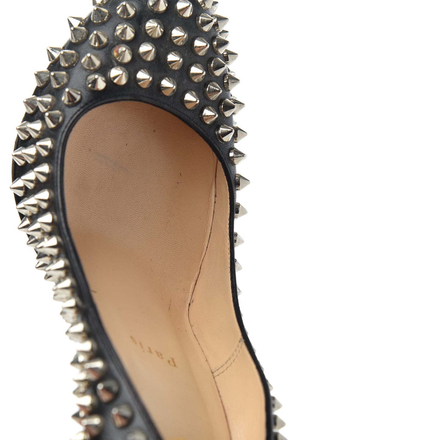 Nappa Fifi Spikes 100 Pumps 38.5 Black