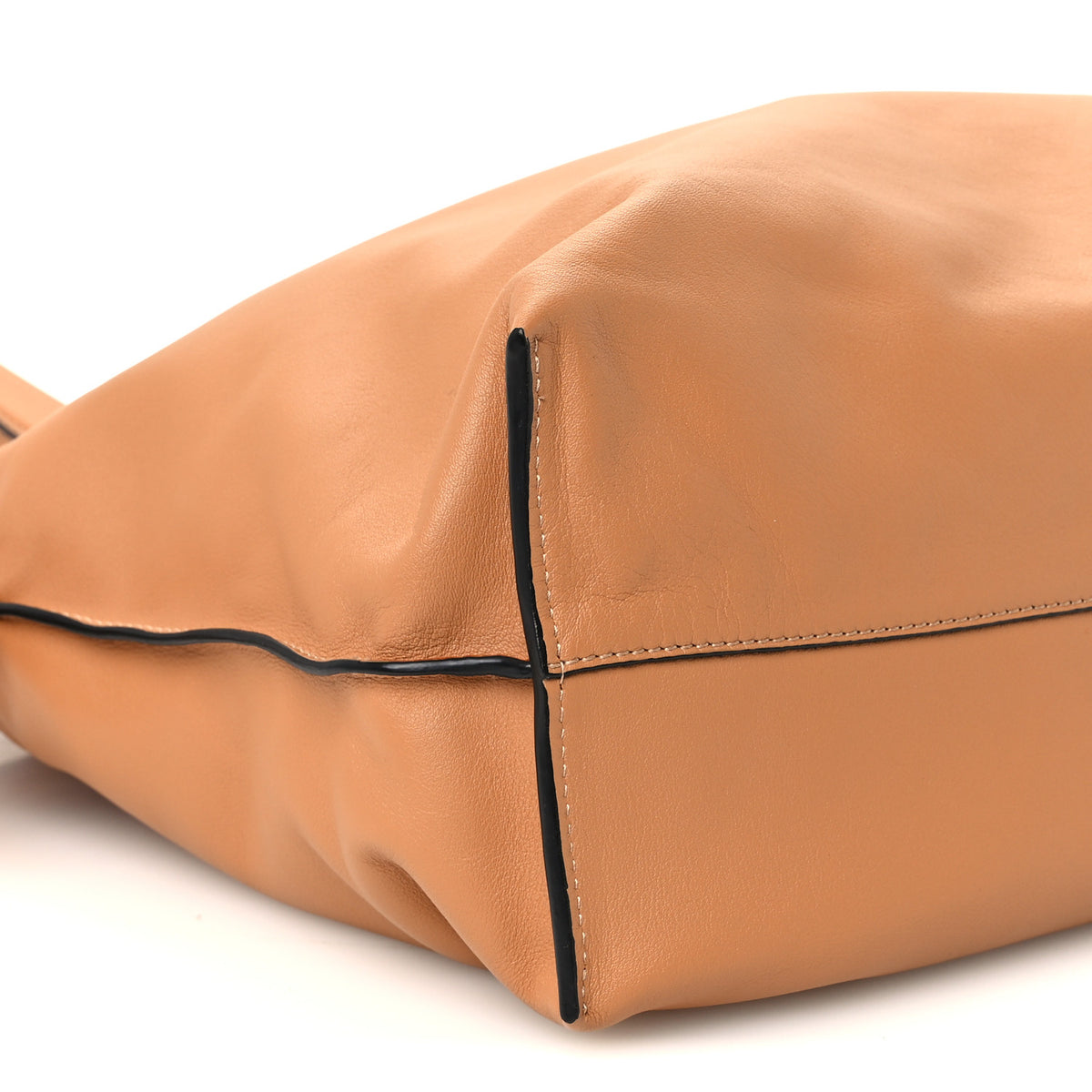 Loewe Calfskin Large Flamenco Knot Bag Warm Desert 10 of 11