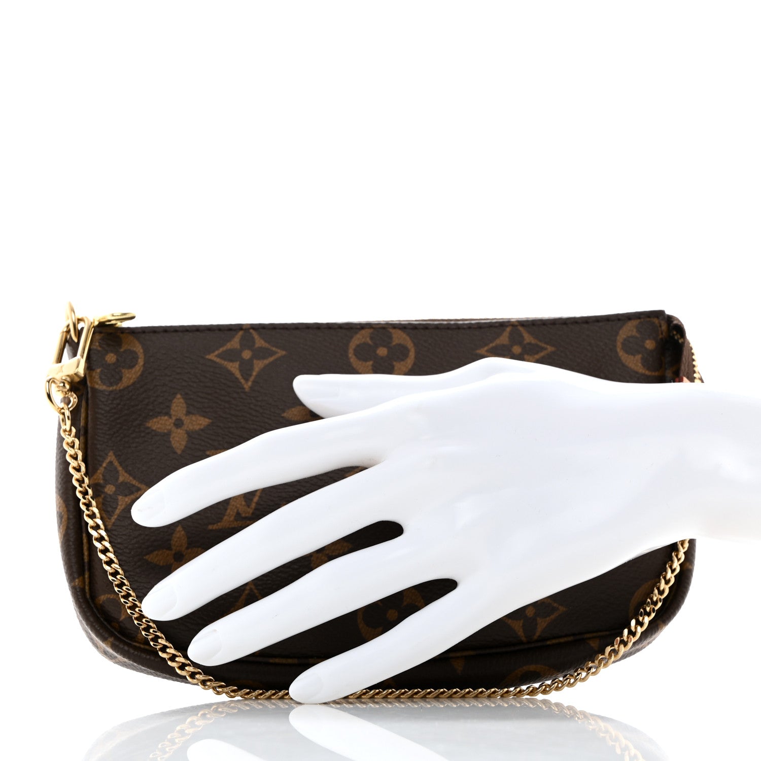 Louis Vuitton Monogram Mini Pochette Accessories 2 of 7