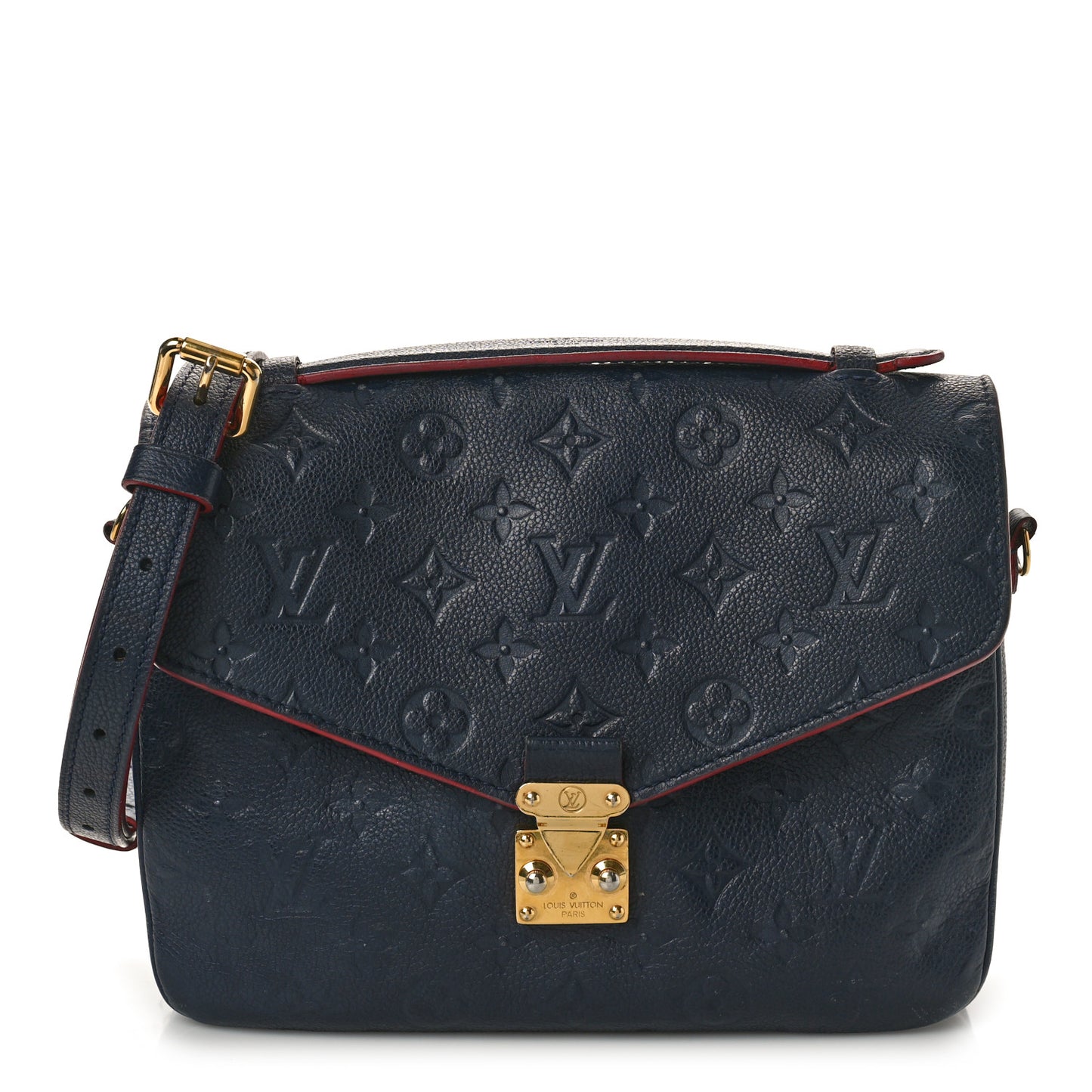 Empreinte Pochette Metis Marine Rouge