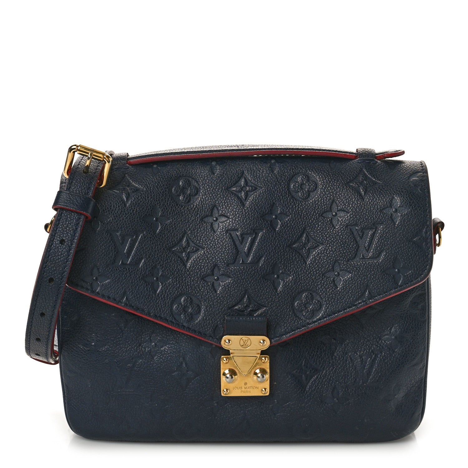 Louis Vuitton Empreinte Pochette Metis Marine Rouge 1 of 12
