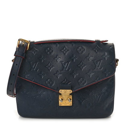 Louis Vuitton Empreinte Pochette Metis Marine Rouge 1 of 12
