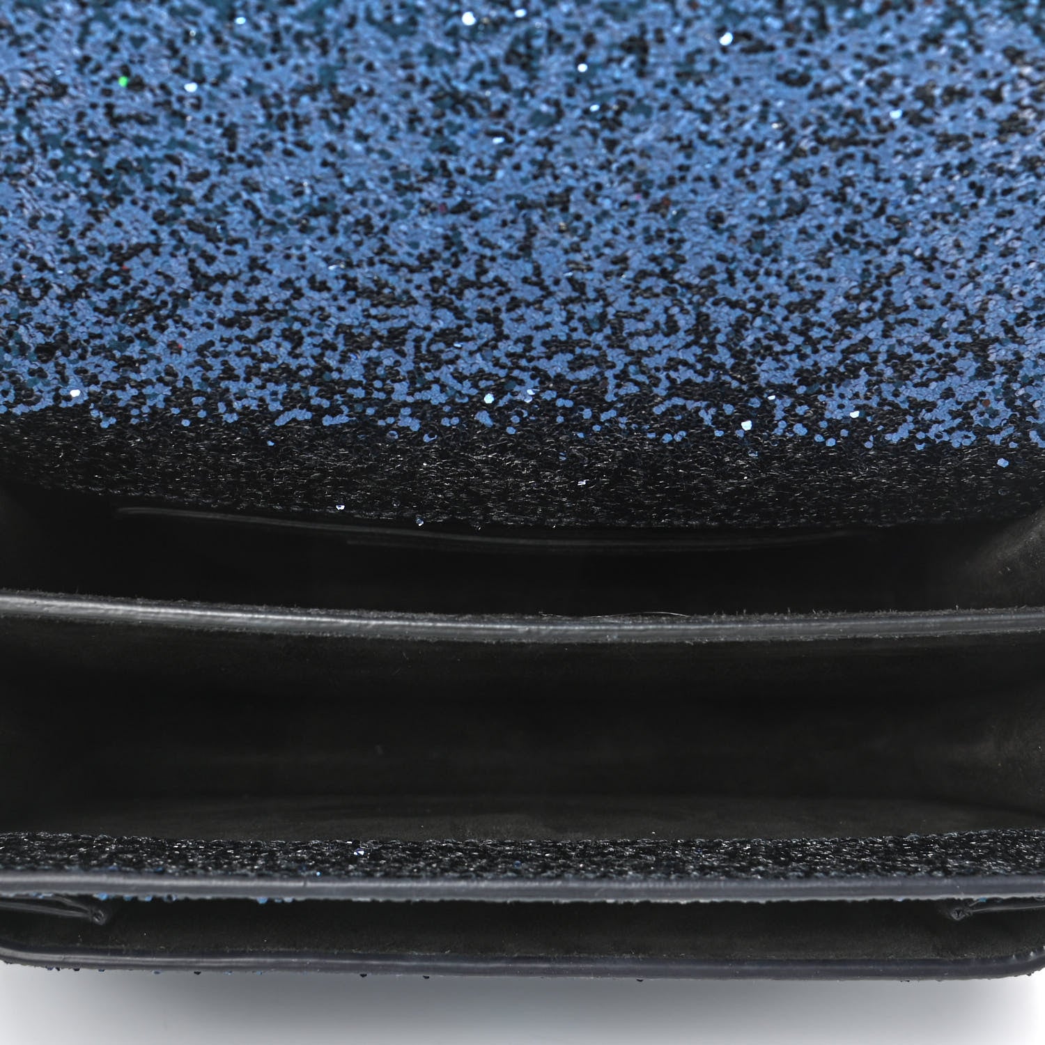 Saint Laurent Glitter Nappa Small Monogram Sunset Blue 4 of 4
