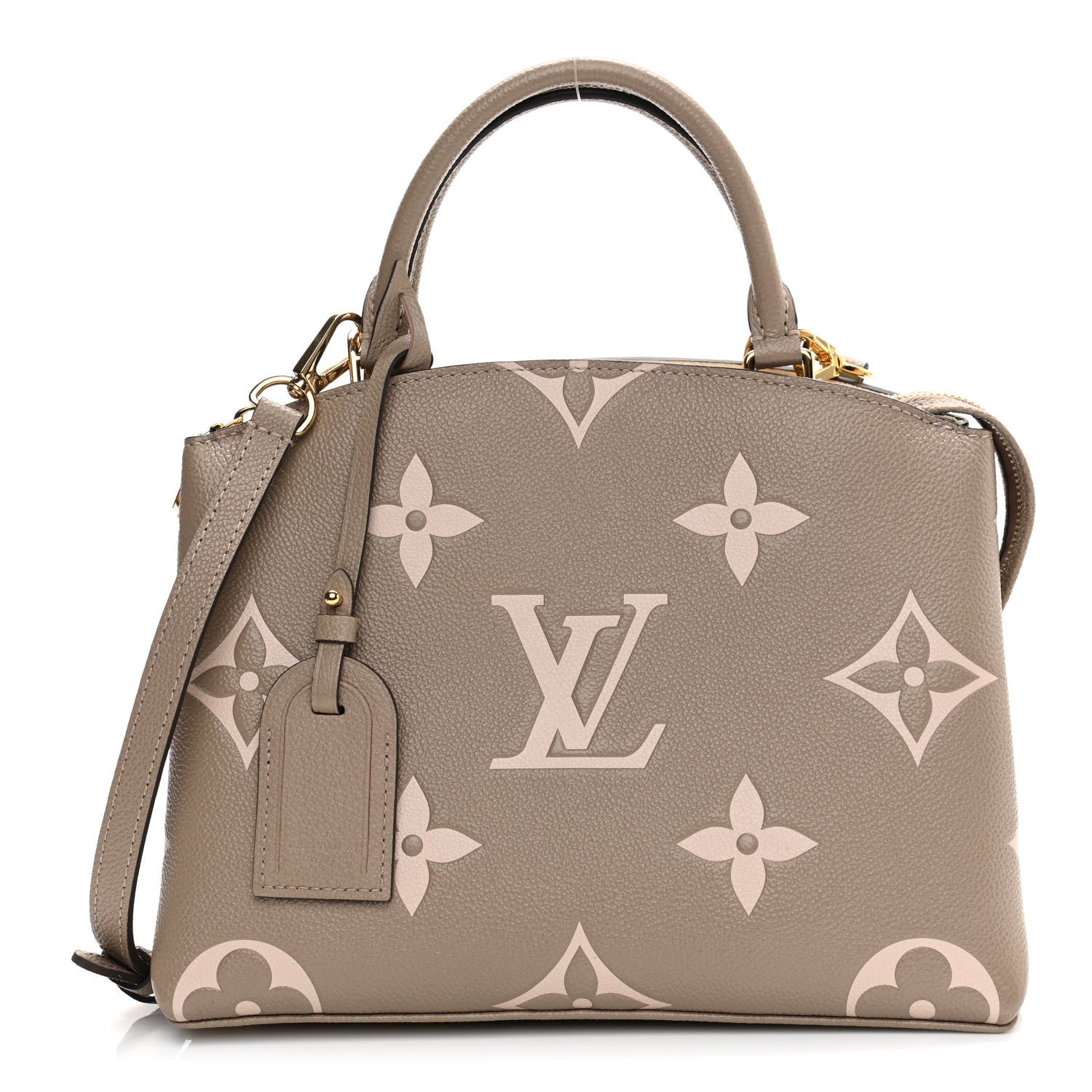 Louis Vuitton Empreinte Monogram Giant Petit Palais Tourterelle Creme 1 of 15