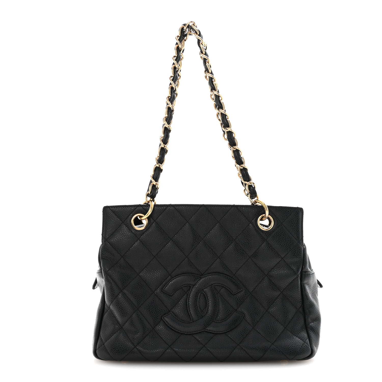 Chanel Caviar Quilted Petit Timeless Tote PTT Black 1 of 16