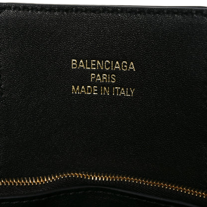 Balenciaga Smooth Calfskin Small Bel Air Carry All Bag Black 6 of 10