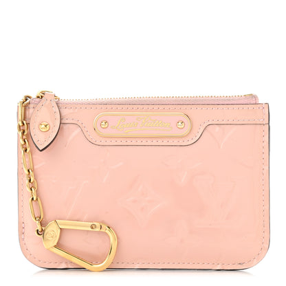 Louis Vuitton Vernis Key Pouch Rose Ballerine 1 of 8
