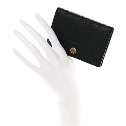 Louis Vuitton Empreinte Business Card Holder Black 2 of 7