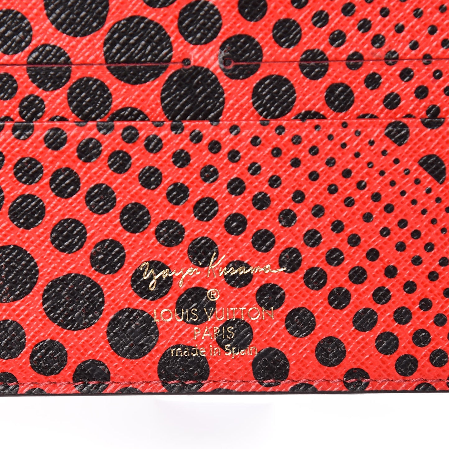 Monogram Kusama Waves Insolite Wallet Red