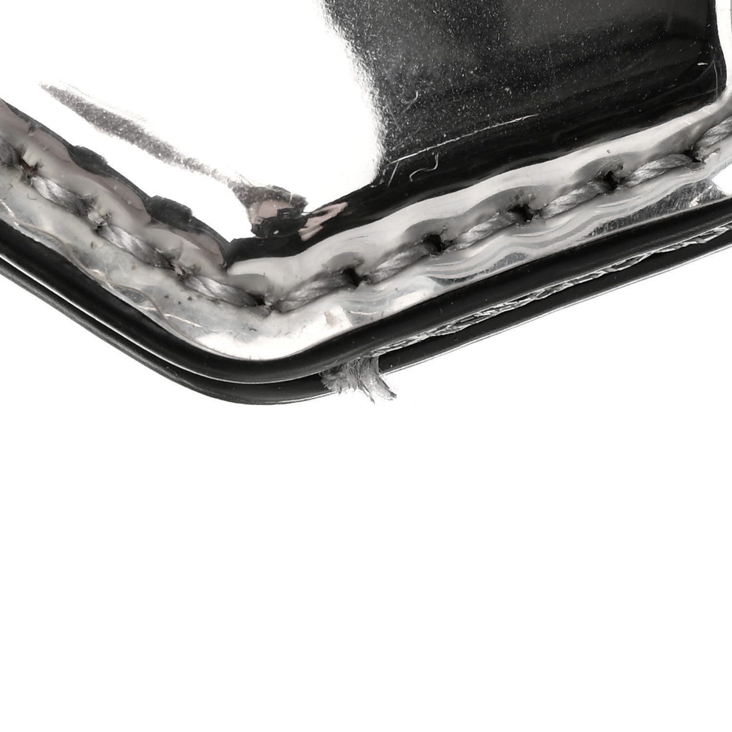 Marc Jacobs Metallic Calfskin Gen Z Snapshot Camera Bag Silver 15 of 16