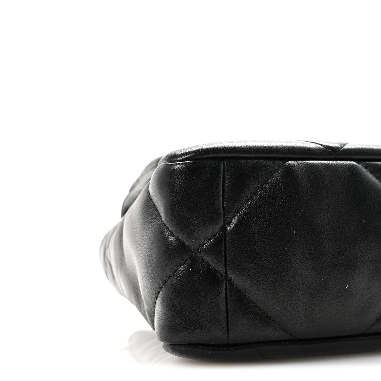 Chanel Lambskin Quilted Medium Chanel 19 Flap Black 9 of 11