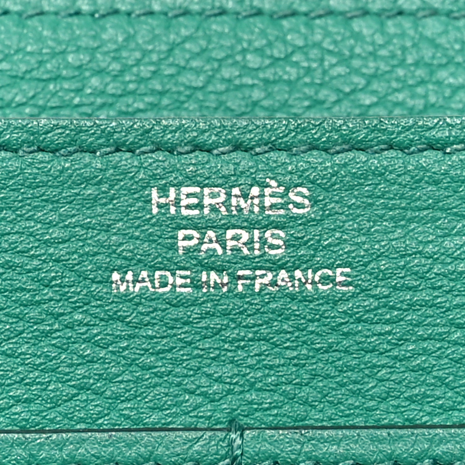 Hermes Evercolor Dogon Wallet Vert Vertigo 7 of 7