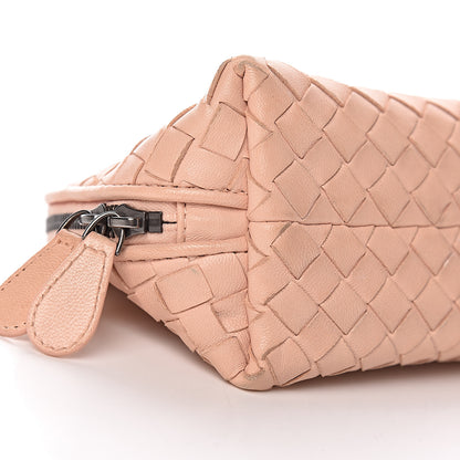 Bottega Veneta Nappa Intrecciato Cosmetic Pouch Petal Pink 11 of 14