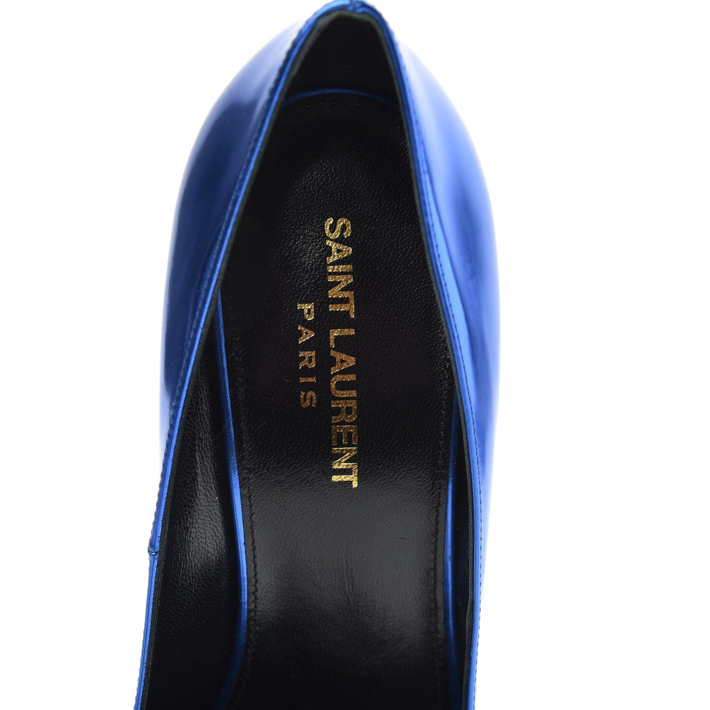 Calfskin Kiki 100 Pumps 39 Bleu Roy