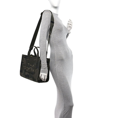Marc Jacobs Canvas Camouflage Medium The Tote Bag Khaki 2 of 12