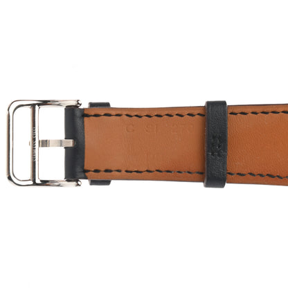Hermes Swift 40mm Apple Watch Double Tour Band Indigo Craie Orange 4 of 5