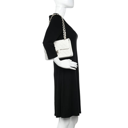 Chanel Caviar Quilted Small Double Flap White 2 of 11