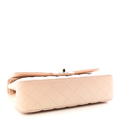 Chanel Iridescent Calfskin Quilted Medium Double Flap Beige 4 of 11