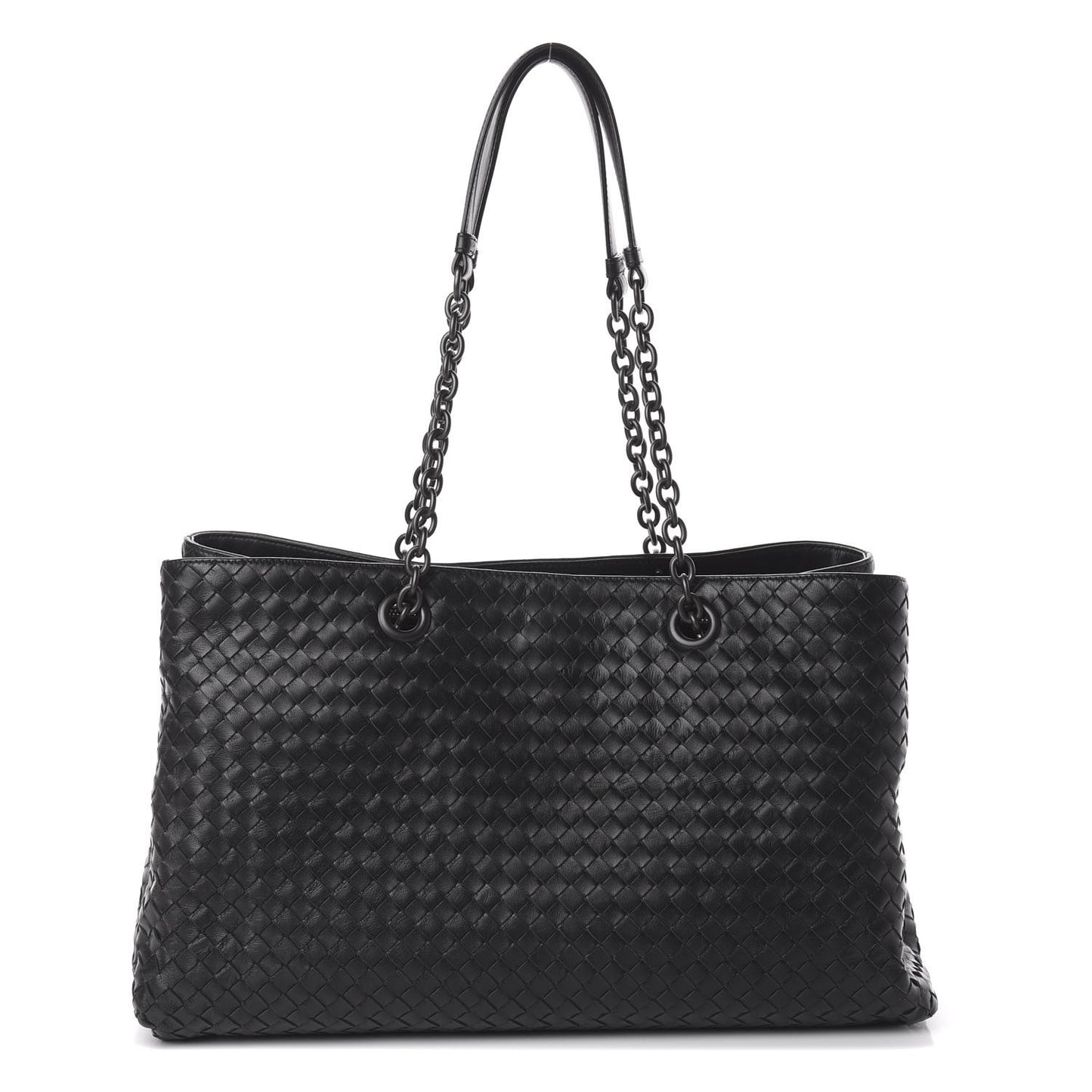 Nappa Intrecciato Large Tote Black