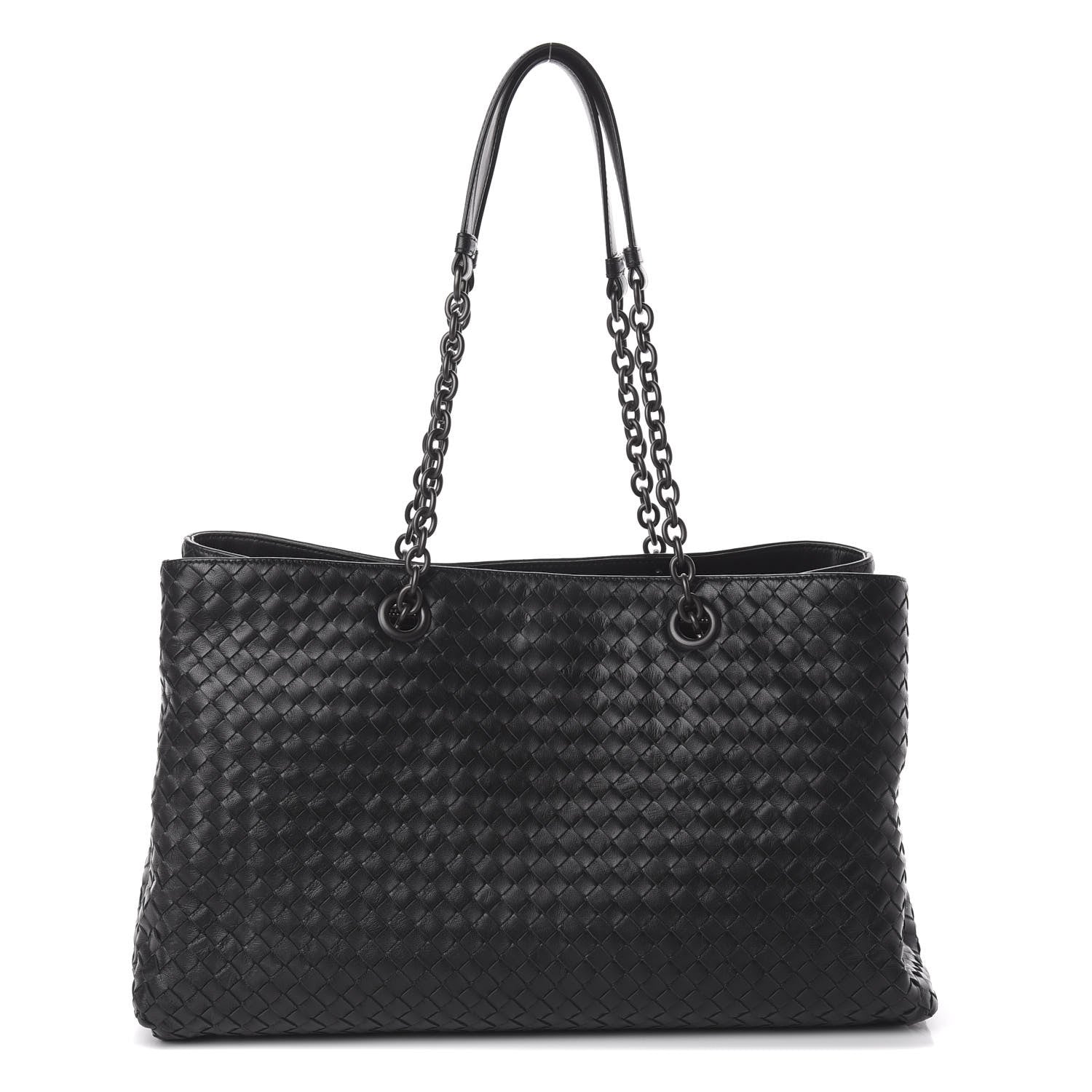 Bottega Veneta Nappa Intrecciato Large Tote Black 1 of 8