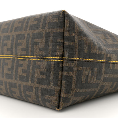 Fendi Zucca Spalmati Small Roll Tote Tobacco Yellow 10 of 18