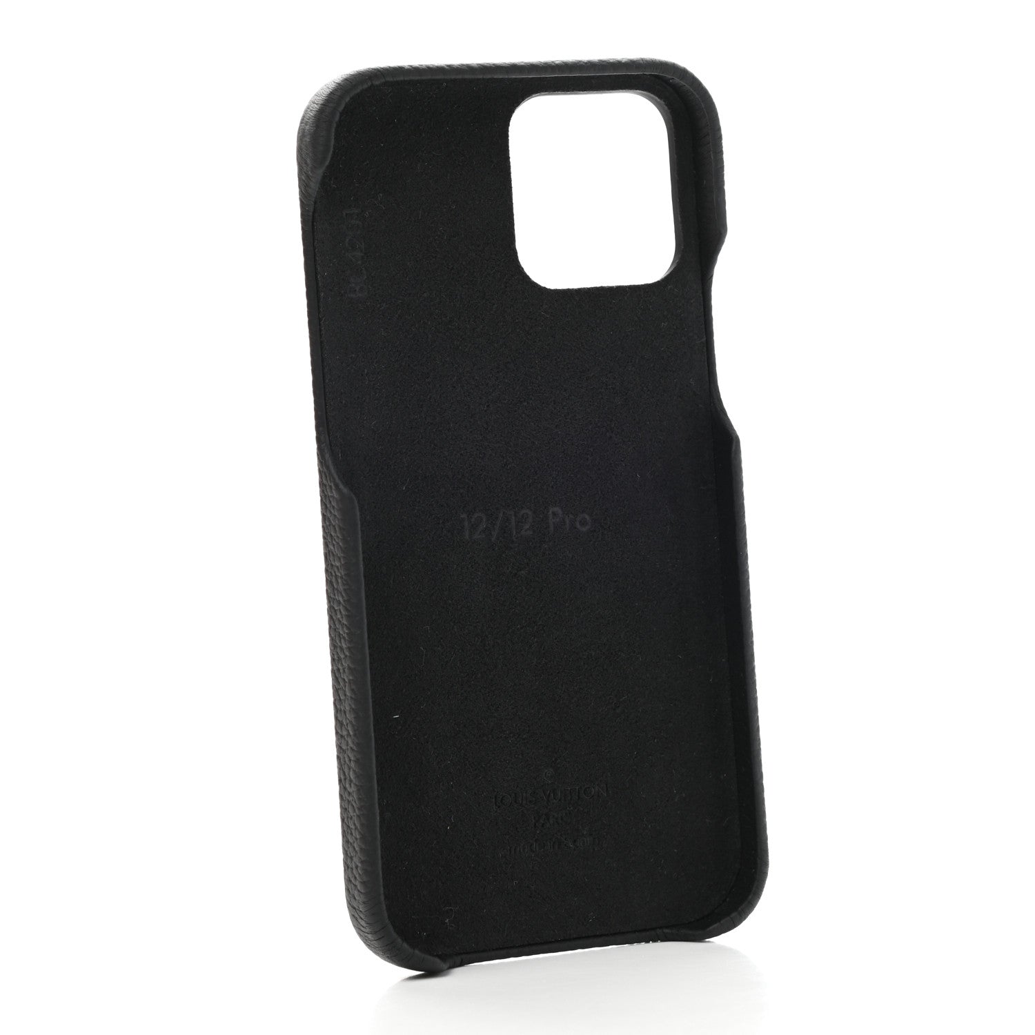 LOUIS VUITTON iPhone 12/12 Pro ケース　黒 Louis Vuitton Monogram iPhone 12/12 Pro Bumper Black 1026662
