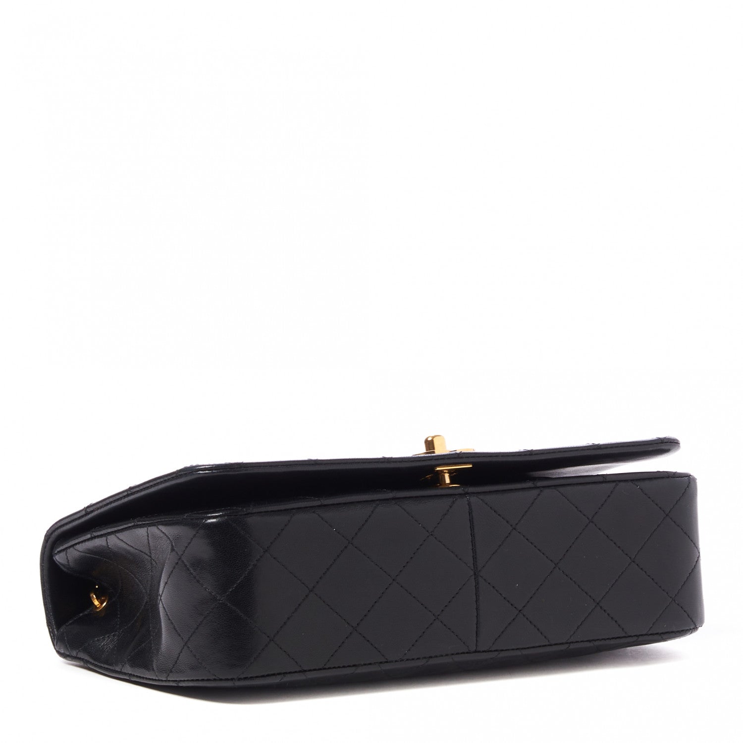 Chanel Lambskin Quilted Small Single Flap Black 4 of 10