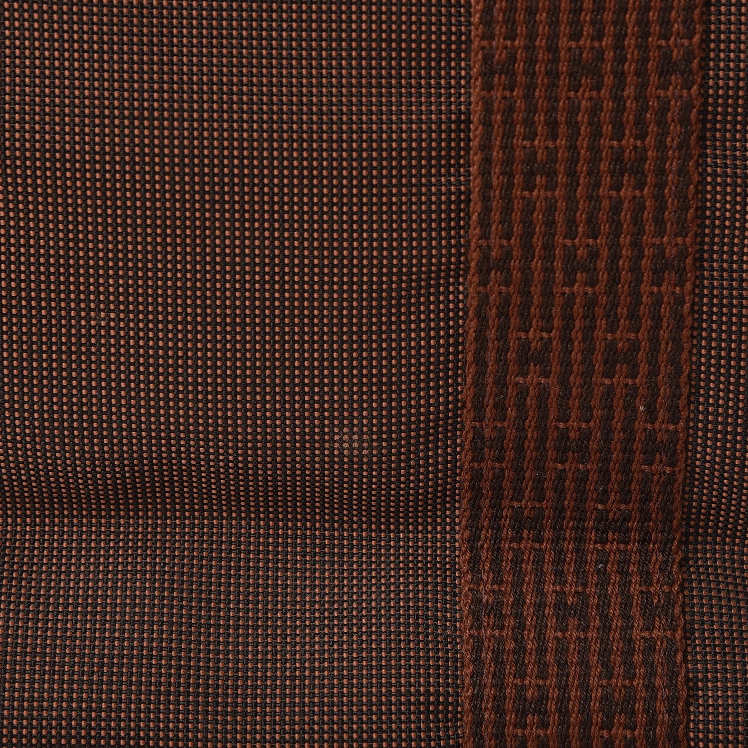 Hermes Canvas Herline MM Tote Brown 8 of 12