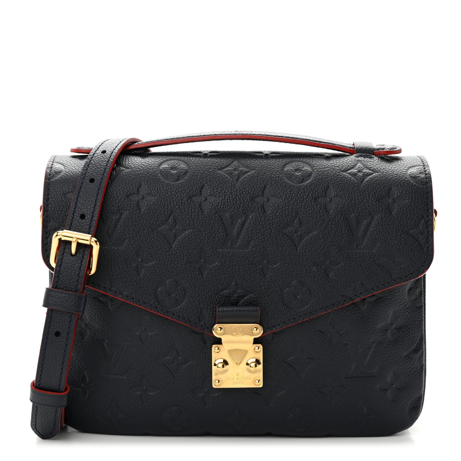 Louis Vuitton Empreinte Pochette Metis Marine Rouge 1 of 11