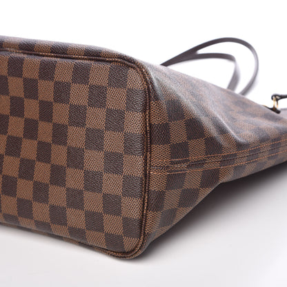 Louis Vuitton Damier Ebene Neo Neverfull MM Rose Ballerine 18 of 18