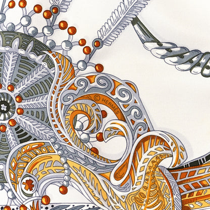 Hermes Silk Zenobie Reine De Palmyre Scarf 90 4 of 5