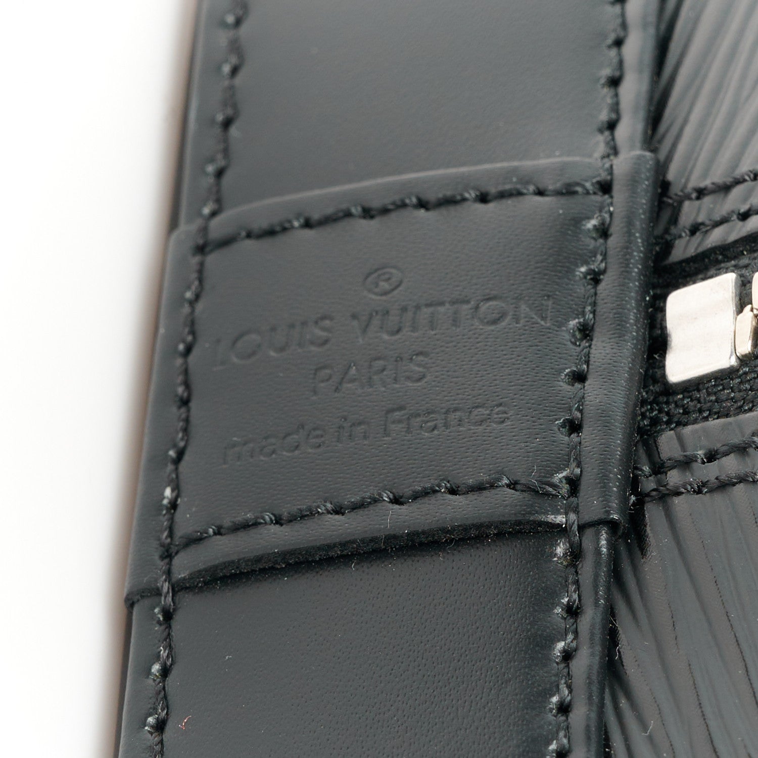 Louis Vuitton Epi Alma PM Black 9 of 12