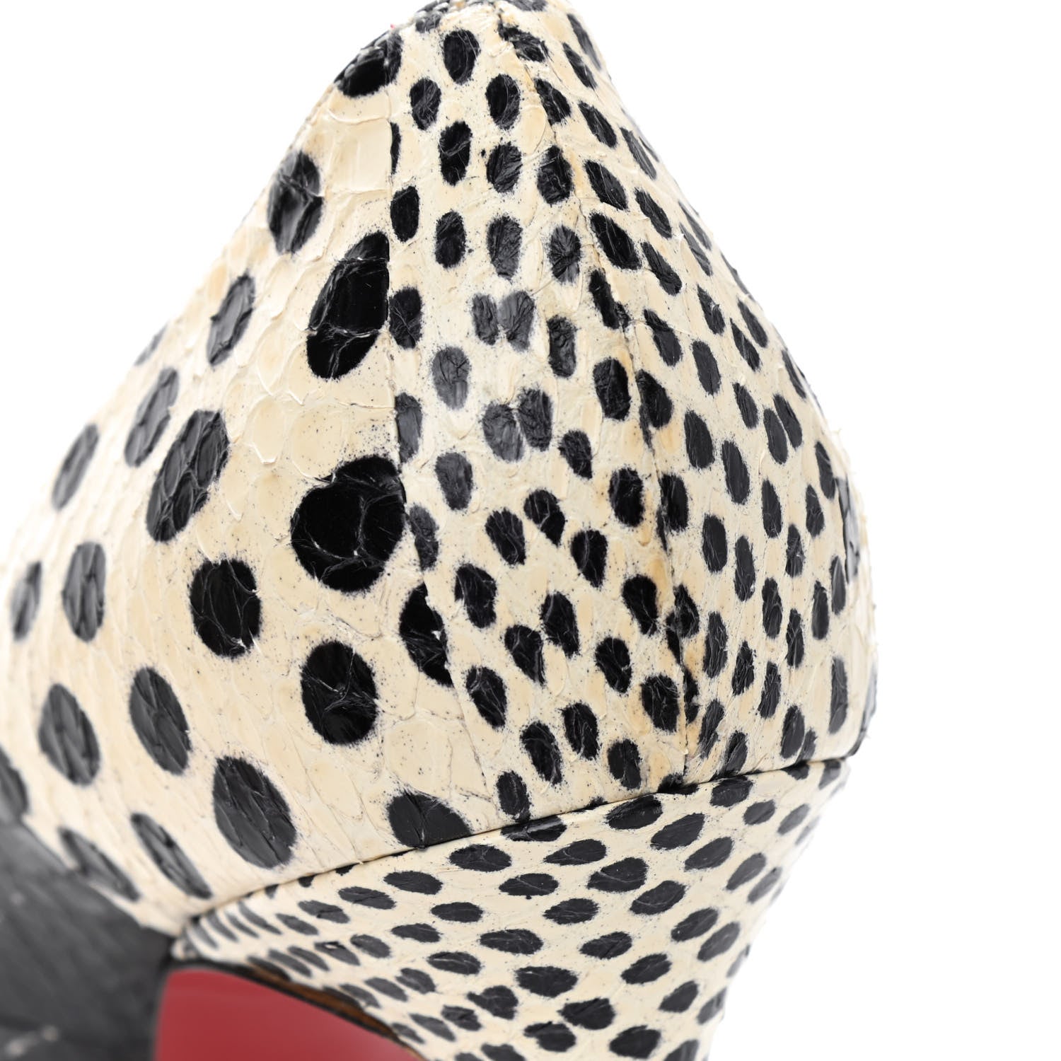 Christian Louboutin Snakeskin Watersnake Printed Nappa Pumps 40 8 of 9