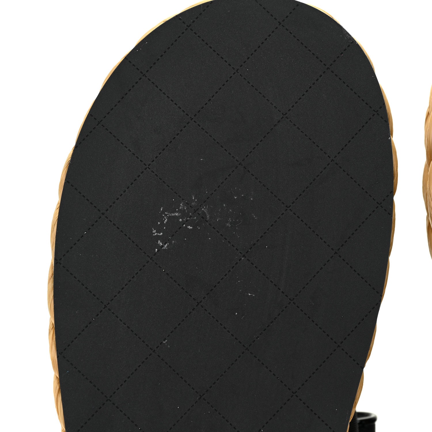 Chanel Mesh Patent Calfskin Velcro Dad Sandals 38.5 Black 7 of 13
